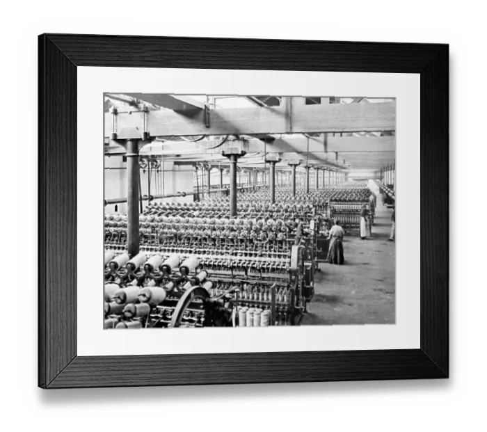 Framed Print : Spinning twine, The Belfast Ropework Company Ltd Framed Print : Spinning twine, The Belfast Ropework Company Ltd
