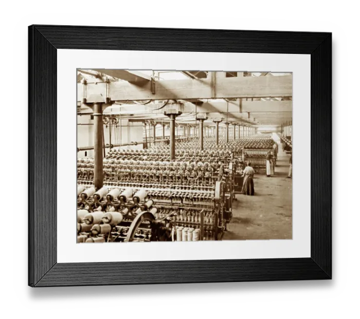 Framed Print : Spinning twine, The Belfast Ropework Company Ltd Framed Print : Spinning twine, The Belfast Ropework Company Ltd