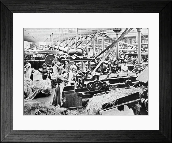 Framed Print : The Belfast Ropework Company Ltd. Belfast, Ireland Framed Print : The Belfast Ropework Company Ltd. Belfast, Ireland