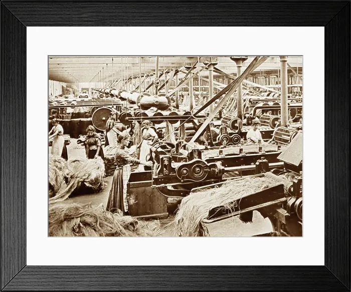 Framed Print : The Belfast Ropework Company Ltd. Belfast, Ireland Framed Print : The Belfast Ropework Company Ltd. Belfast, Ireland