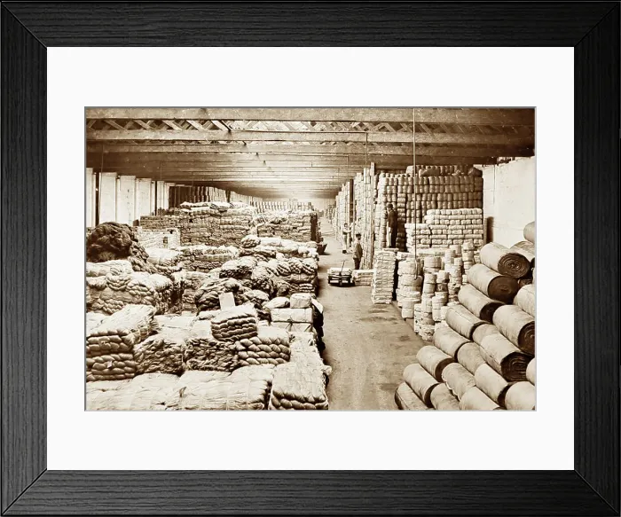 Framed Print : The Belfast Ropework Company Ltd. Belfast, Ireland Framed Print : The Belfast Ropework Company Ltd. Belfast, Ireland