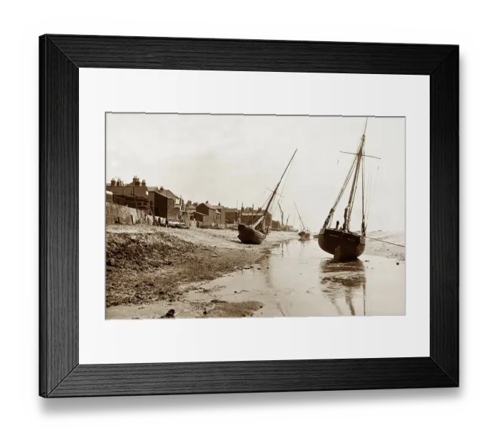 Framed Print : Leigh on Sea, Victorian period Framed Print : Leigh on Sea, Victorian period