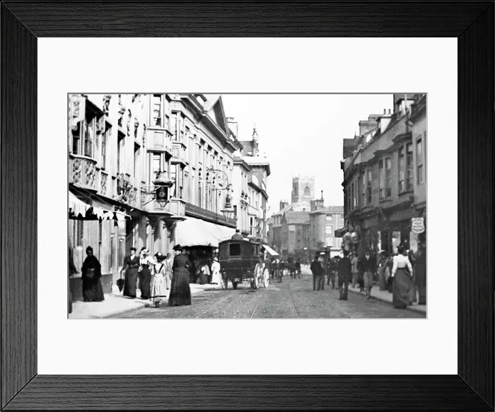 Framed Print : Westgate Street, Ipswich, Victorian period Framed Print : Westgate Street, Ipswich, Victorian period