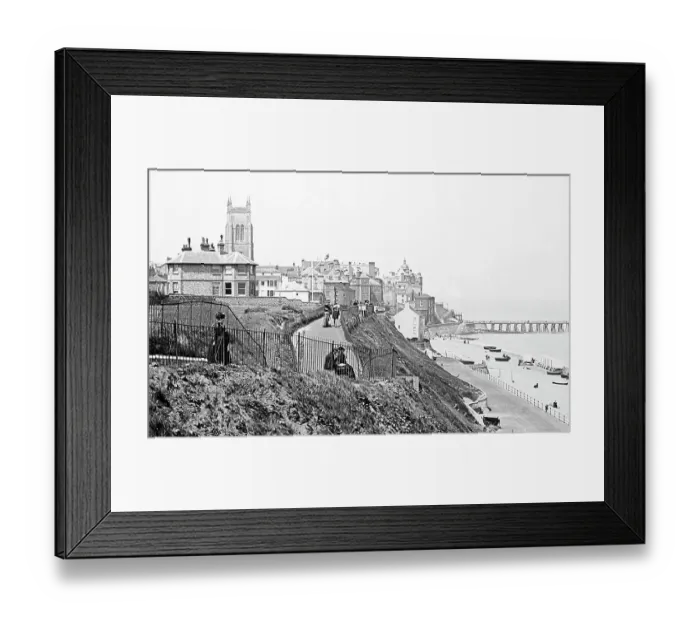 Framed Print : Cromer, Victorian period Framed Print : Cromer, Victorian period