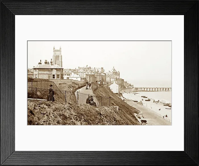 Framed Print : Cromer, Victorian period Framed Print : Cromer, Victorian period