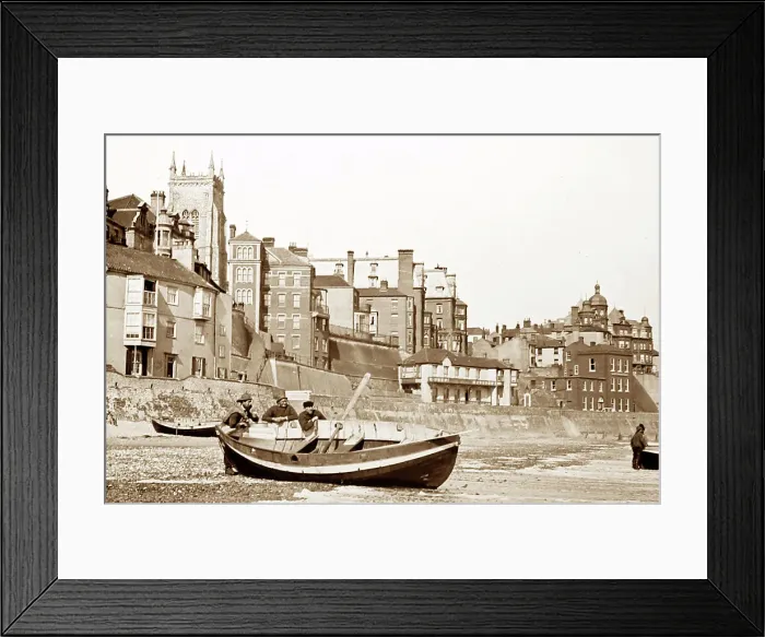 Framed Print : Cromer, Victorian period Framed Print : Cromer, Victorian period