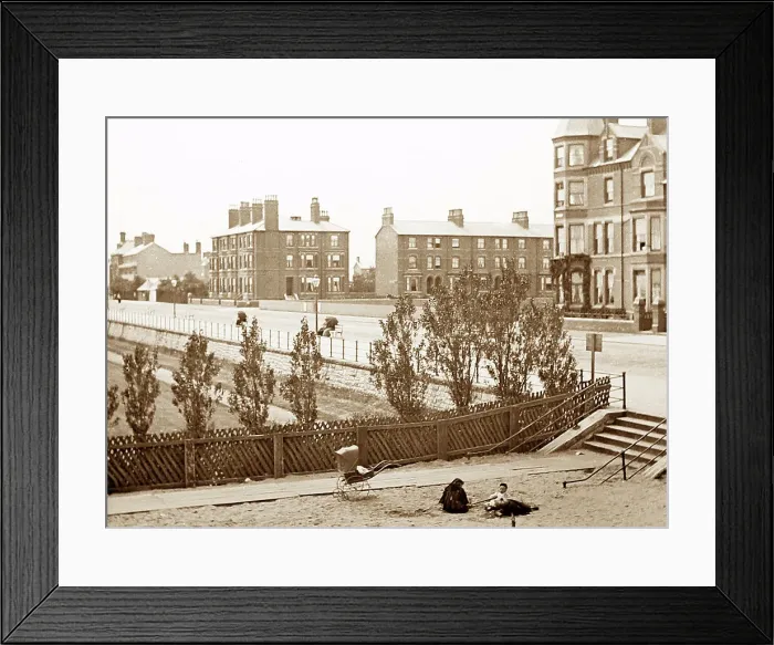 Framed Print : Skegness from the Pier entrance, Victorian period Framed Print : Skegness from the Pier entrance, Victorian period