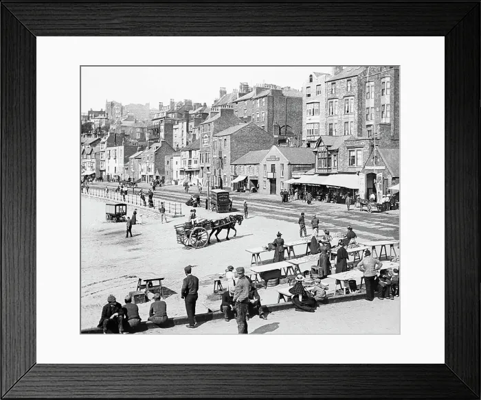 Framed Print : The Foreshore Road, Scarborough, Victorian period Framed Print : The Foreshore Road, Scarborough, Victorian period