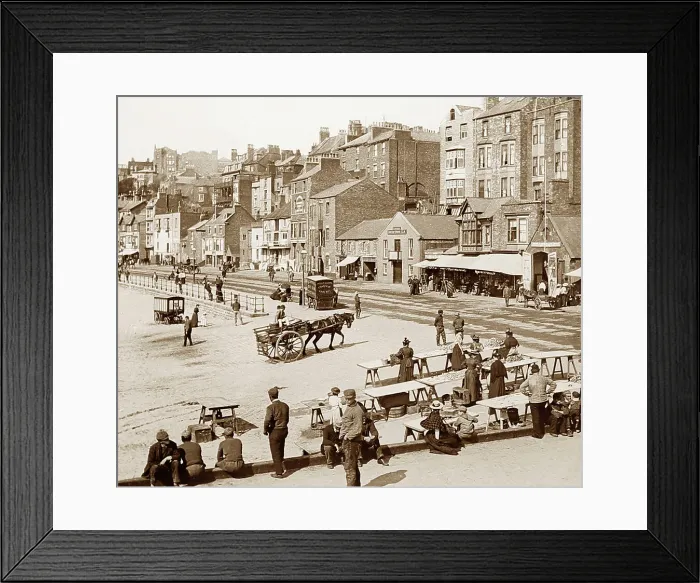 Framed Print : The Foreshore Road, Scarborough, Victorian period Framed Print : The Foreshore Road, Scarborough, Victorian period