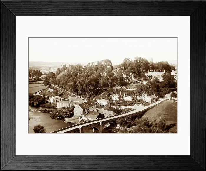 Framed Print : Ludlow, early 1900s Framed Print : Ludlow, early 1900s