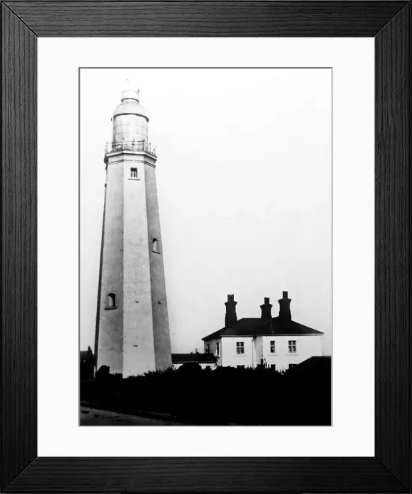 Framed Print : Withernsea Lighthouse, Victorian period Framed Print : Withernsea Lighthouse, Victorian period