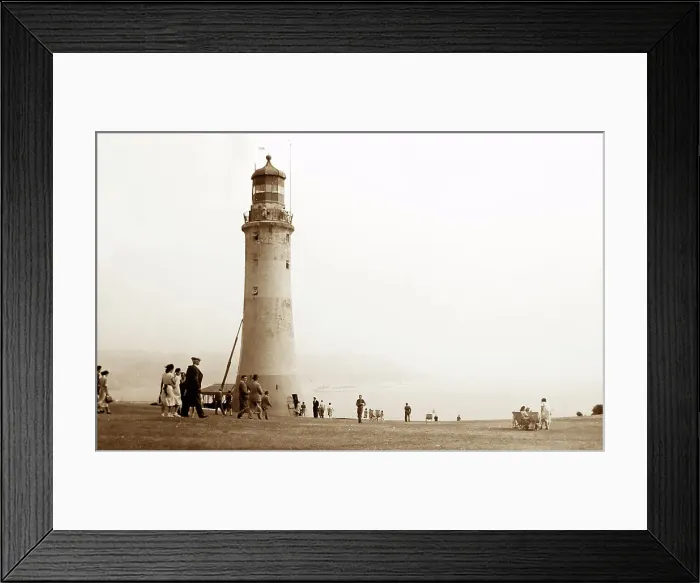 Framed Print : Eddystone Lighthouse, Plymouth, Victorian period Framed Print : Eddystone Lighthouse, Plymouth, Victorian period