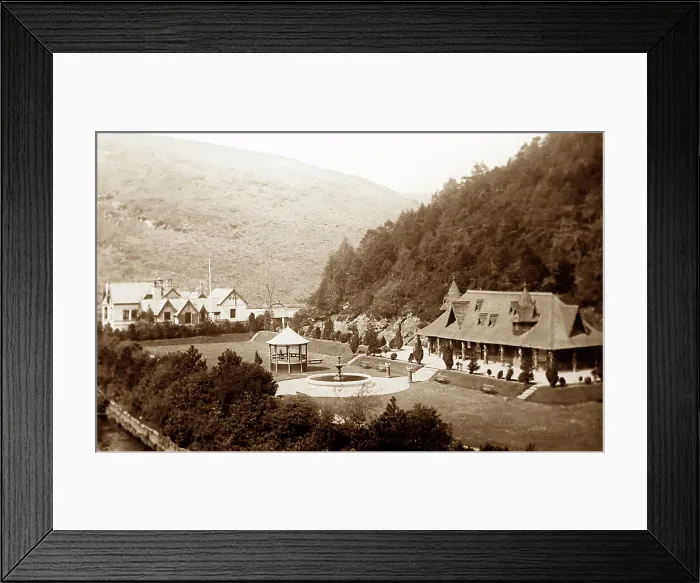 Framed Print : Glen Helen, Isle of Man, early 1900s Framed Print : Glen Helen, Isle of Man, early 1900s