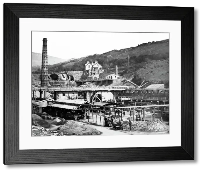 Framed Print : The Washing Floor, Great Laxey Mine, Isle of Man Framed Print : The Washing Floor, Great Laxey Mine, Isle of Man