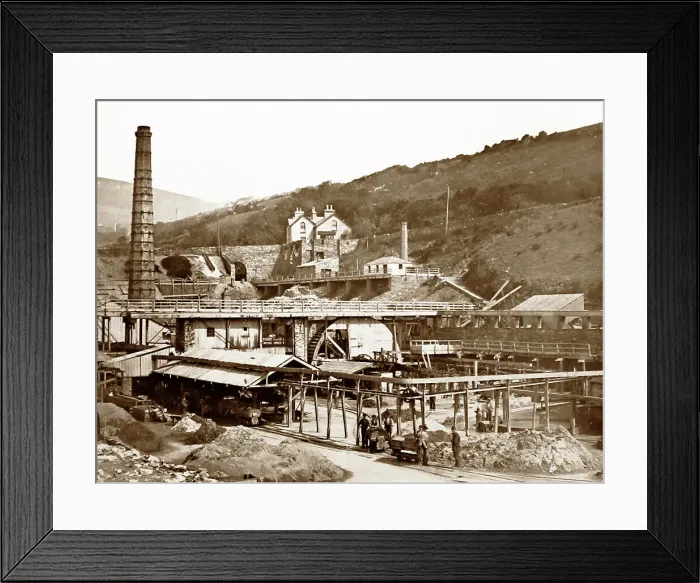 Framed Print : The Washing Floor, Great Laxey Mine, Isle of Man Framed Print : The Washing Floor, Great Laxey Mine, Isle of Man