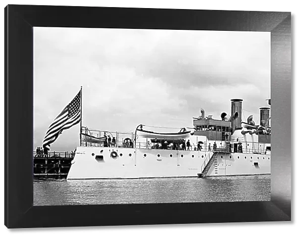US Battleship Illinois at the 1893 Chicago Exposition