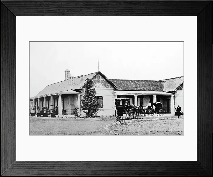 Framed Print : Government House, Bulawayo, Victorian period