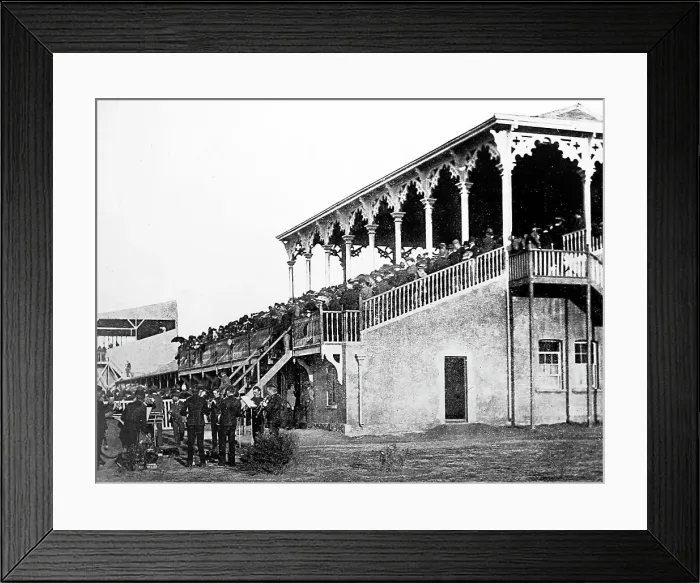 Framed Print : Johannesburg Racecourse, South Africa, Victorian period Framed Print : Johannesburg Racecourse, South Africa, Victorian period