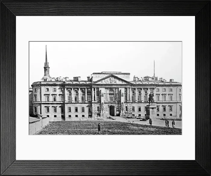 Framed Print : Michael Palace, St. Petersburg, Russia, early 1900s Framed Print : Michael Palace, St. Petersburg, Russia, early 1900s