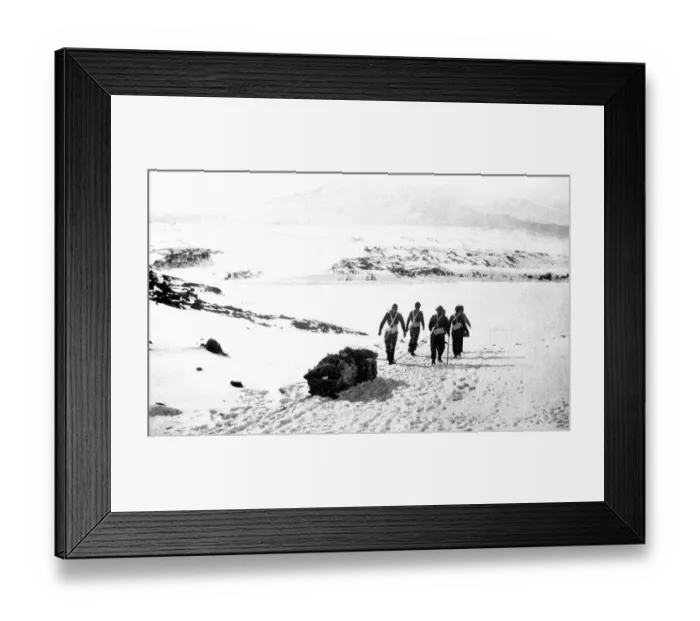 Framed Print : Shackleton Nimrod Expedition Framed Print : Shackleton Nimrod Expedition