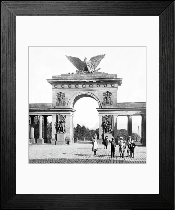 Framed Print : Kassel War Memorial Germany Victorian period Framed Print : Kassel War Memorial Germany Victorian period