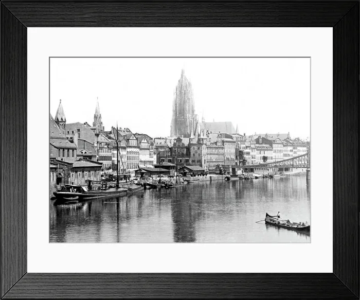 Framed Print : Frankfurt Germany Victorian period Framed Print : Frankfurt Germany Victorian period
