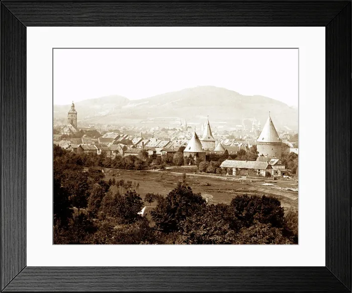 Framed Print : Goslar Germany Victorian period Framed Print : Goslar Germany Victorian period