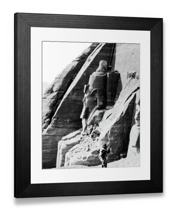Framed Print : Egypt Abu Simbel Victorian period Framed Print : Egypt Abu Simbel Victorian period