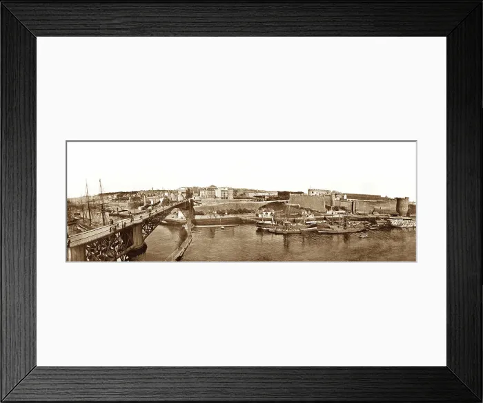 Framed Print : Panorama of Brest Victorian period Framed Print : Panorama of Brest Victorian period