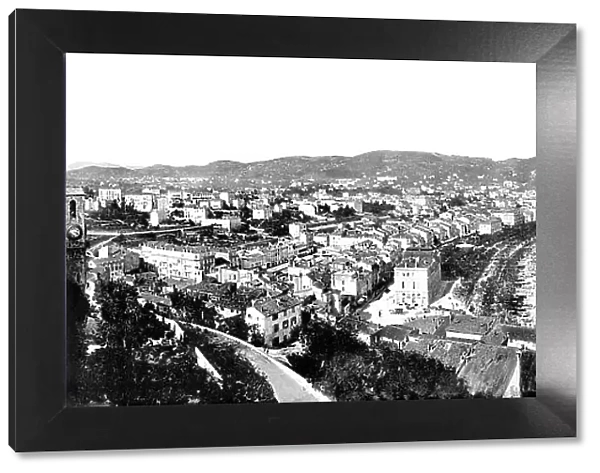 Panorama of Cannes Victorian period
