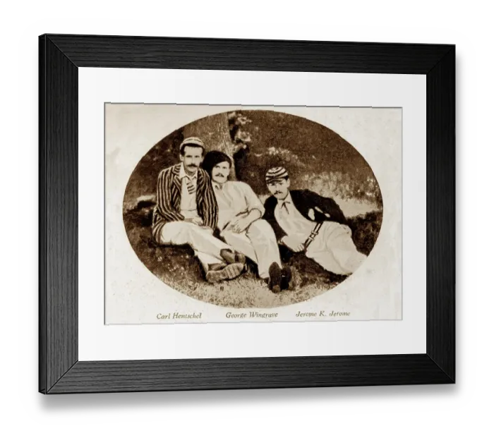 Framed Print : Jerome K Jerome Framed Print : Jerome K Jerome