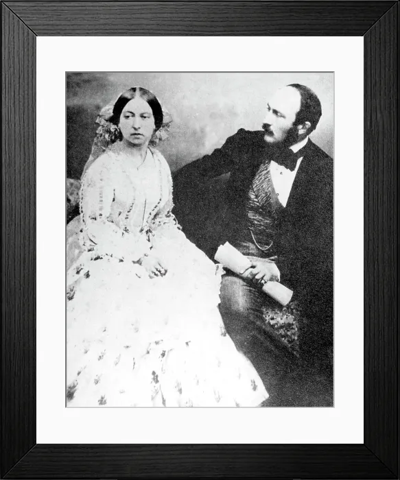 Framed Print : Queen Victoria and Prince Albert Framed Print : Queen Victoria and Prince Albert