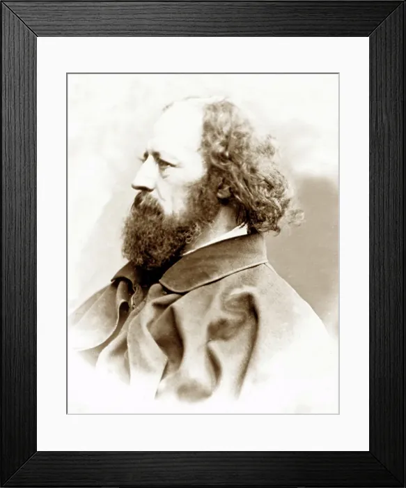 Framed Print : Lord Alfred Tennyson Framed Print : Lord Alfred Tennyson