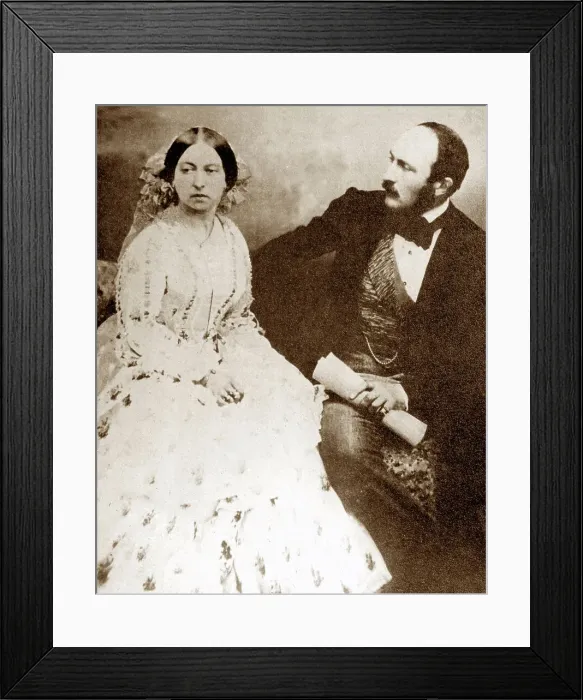 Framed Print : Queen Victoria and Prince Albert Framed Print : Queen Victoria and Prince Albert