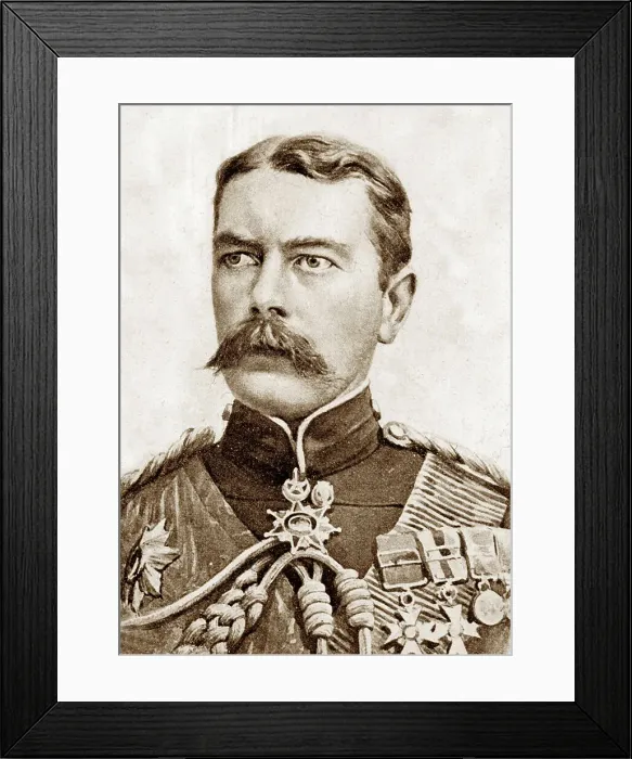 Framed Print : Lord Kitchener Victorian Military General Framed Print : Lord Kitchener Victorian Military General