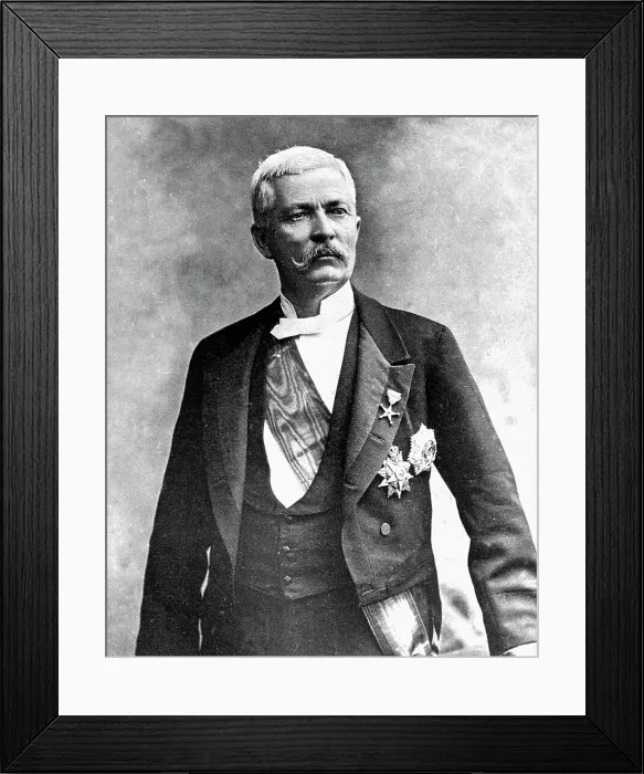 Framed Print : H M Stanley Victorian Explorer Missionary Framed Print : H M Stanley Victorian Explorer Missionary