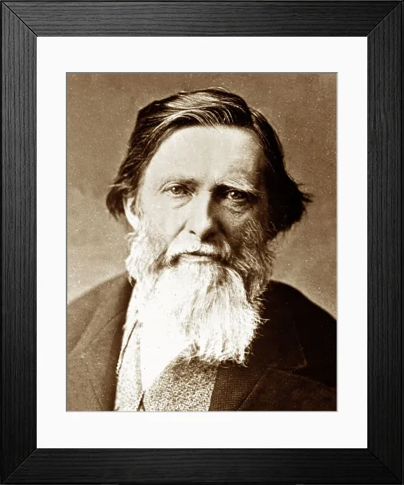 Framed Print : John Ruskin Framed Print : John Ruskin