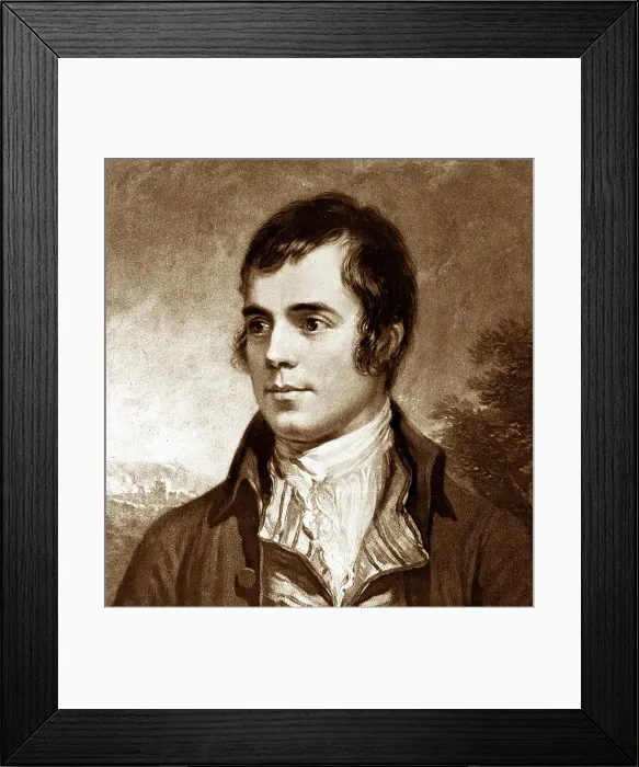 Framed Print : Robert Burns Framed Print : Robert Burns
