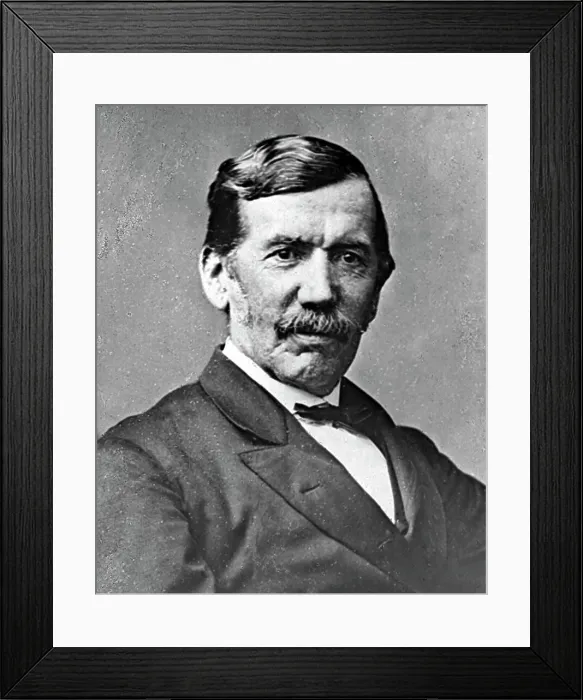 Framed Print : David Livingstone Victorian Explorer and Missionary Framed Print : David Livingstone Victorian Explorer and Missionary