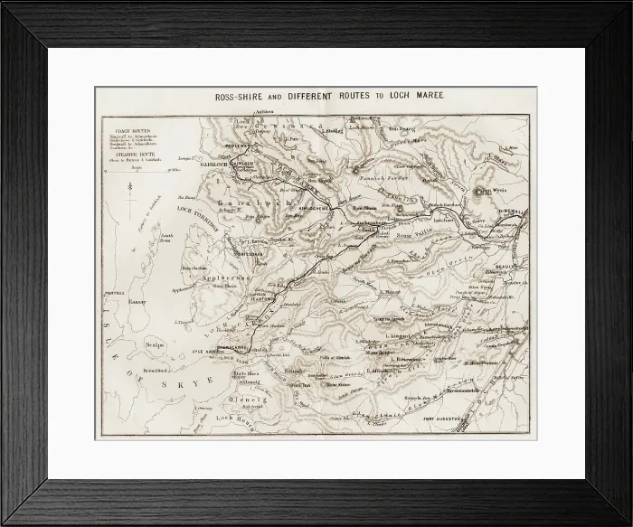 Framed Print : Ross-shire Framed Print : Ross-shire