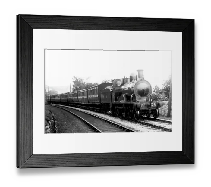 Framed Print : The Furness Railway Victorian period Framed Print : The Furness Railway Victorian period