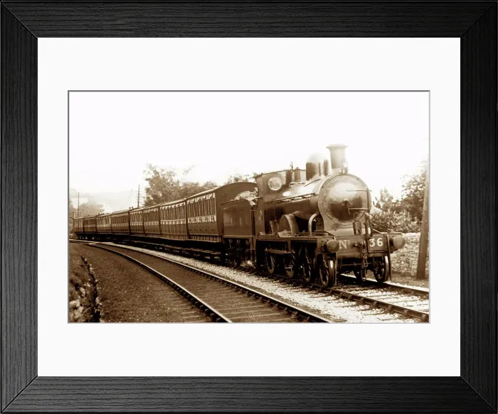 Framed Print : Grange over Sands, Furness Railway Framed Print : Grange over Sands, Furness Railway