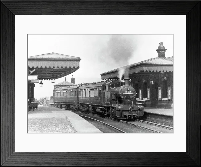 Framed Print : Railway branch line Framed Print : Railway branch line