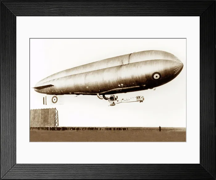 Framed Print : North Sea Airship Framed Print : North Sea Airship