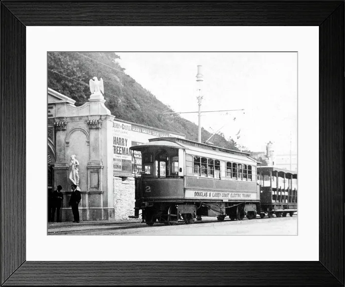 Framed Print : Derby Castle Douglas Isle of Man in 1898