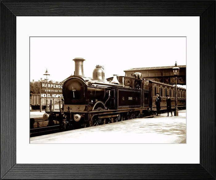 Framed Print : Harpenden Railway Station Nickey Line Framed Print : Harpenden Railway Station Nickey Line