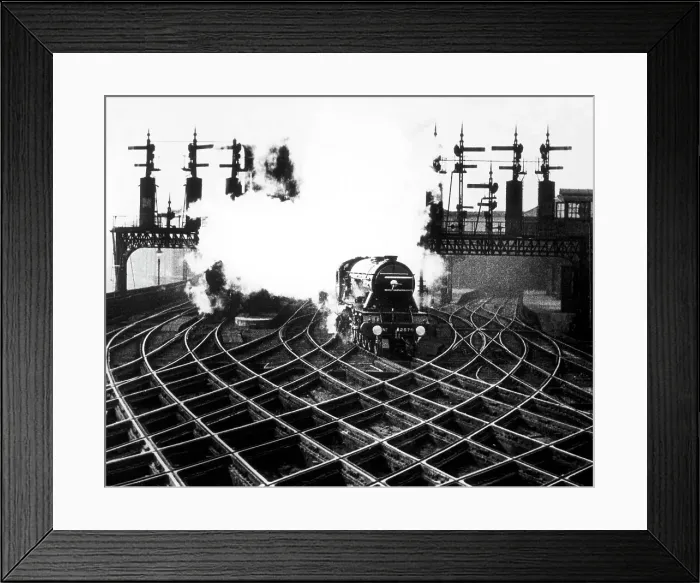 Framed Print : Newcastle-upon-Tyne LNER 2570 Tranquil probably 1930s Framed Print : Newcastle-upon-Tyne LNER 2570 Tranquil probably 1930s