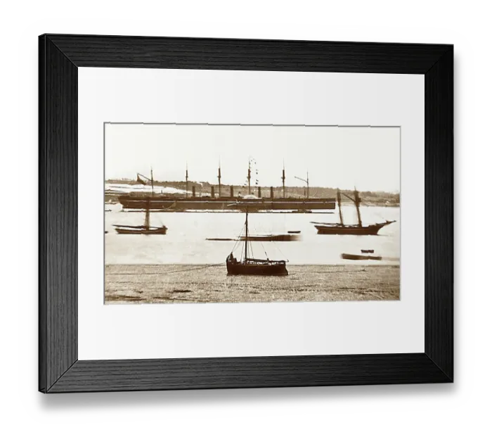 Framed Print : The Great Eastern on the River Mersey Framed Print : The Great Eastern on the River Mersey