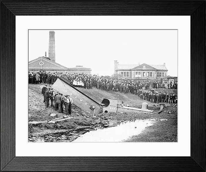 Framed Print : Inchgreen - Glasgow and South Western Railway accident Framed Print : Inchgreen - Glasgow and South Western Railway accident