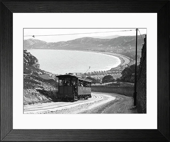 Framed Print : Great Orme Tramway Llandudno Framed Print : Great Orme Tramway Llandudno